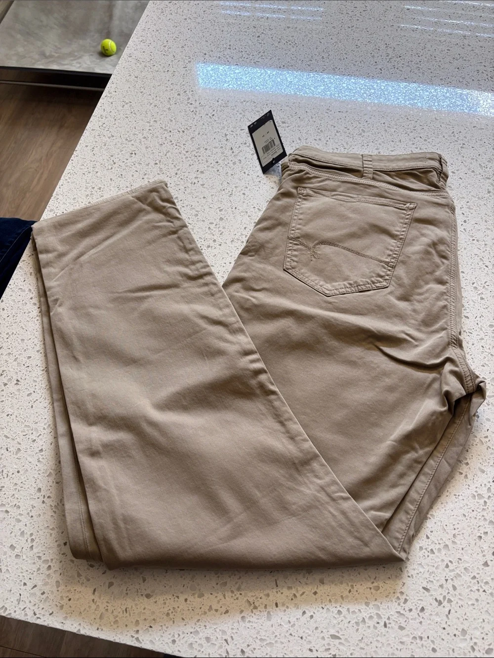 Mavi Men’s Straight Jeans in Khaki 38x34